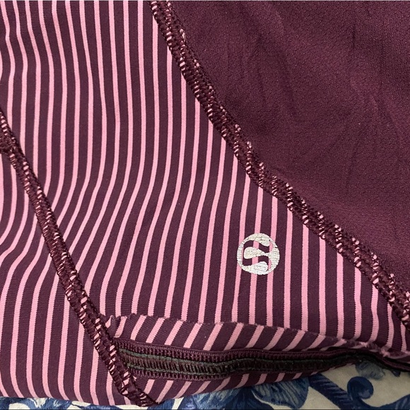 Lululemon Run for your Life Crop Raspberry 10 - Picture 8 of 8